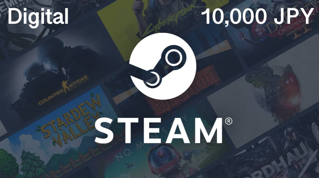 STEAM Gift Card Japan (Digital) - 10,000 Yen